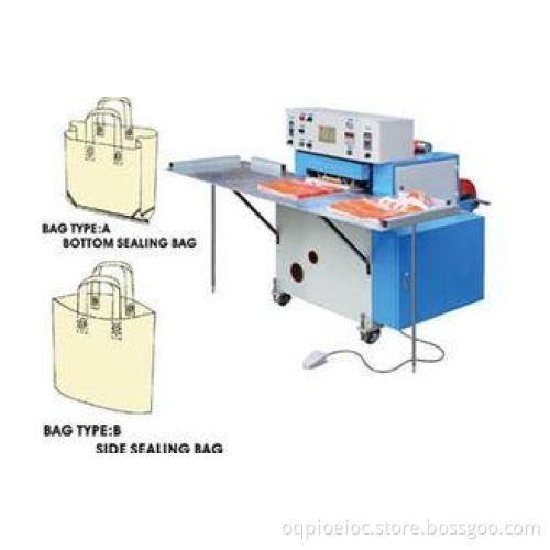 Handle Loop Bag Making And Sealing Machine Non Woven Fabric